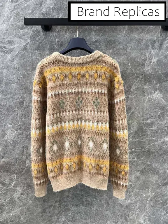 Louis Vuitton Mohair Fair Isle Sweater